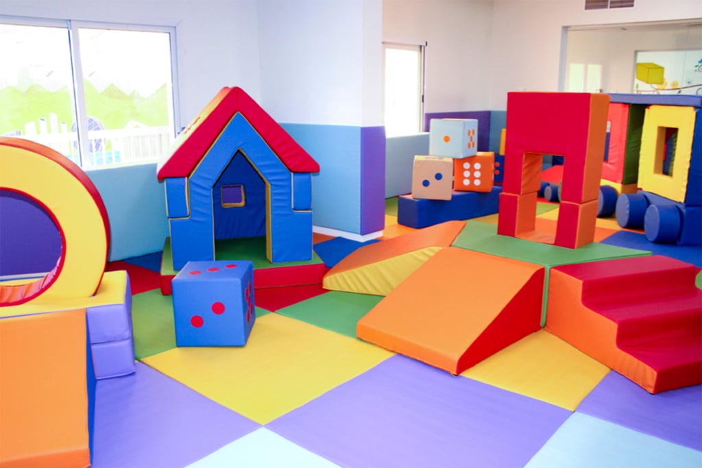 A Full-Sized Indoor Gym For Daily Gross Motor Play